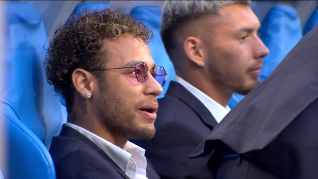 Comme prévu, Neymar est bien présent aux côtés de ses coéquipiers