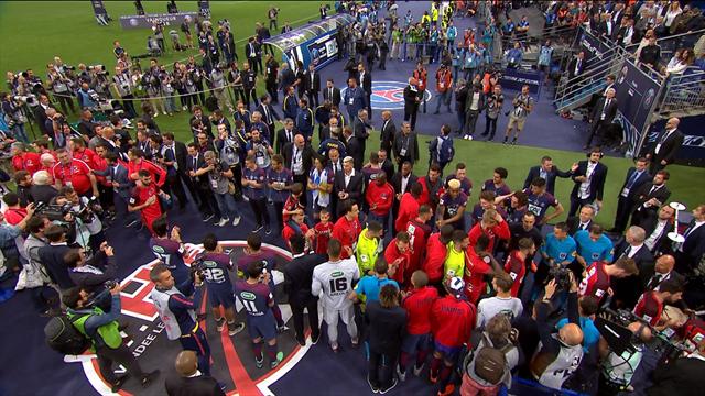 Classe, Neymar et les Parisiens ont offert une haie d’honneur à leur adversaire