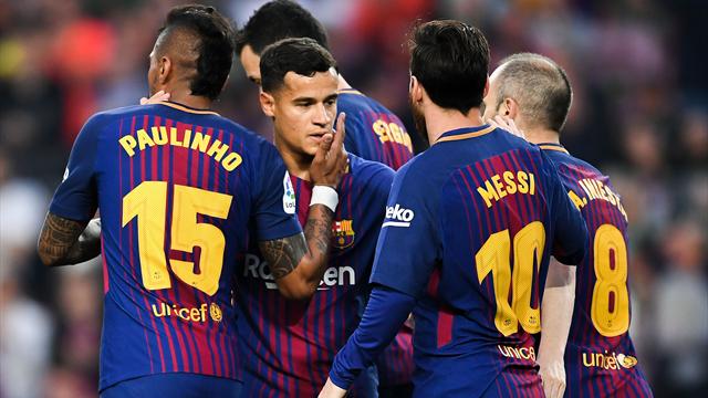 Gli highlights della finale di Coppa del Re 2018: la manita del Barcellona al Siviglia di Montella Gli highlights della finale di Coppa del Re 2018: la manita del Barcellona al Siviglia di Montella