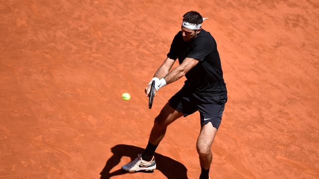 Del Potro se sort du piège Tsitsipas