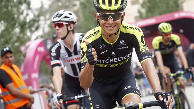 Chaves gewinnt Giro-Spektakel am Ätna - Yates in Rosa