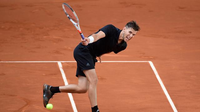 Thiem revient de loin face à Coric
