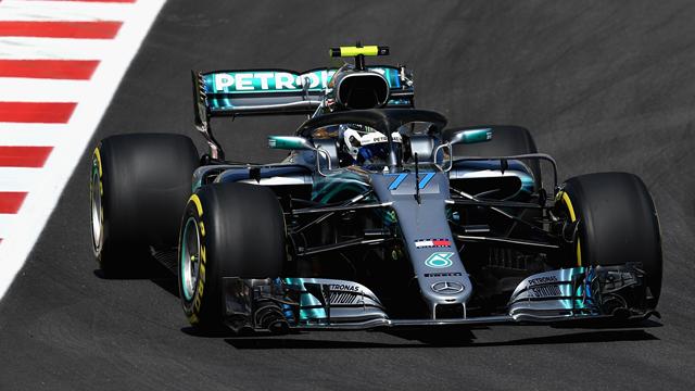 Nella seconda giornata di test a Barcellona Bottas davanti, ma Giovinazzi è a 7 centesimi