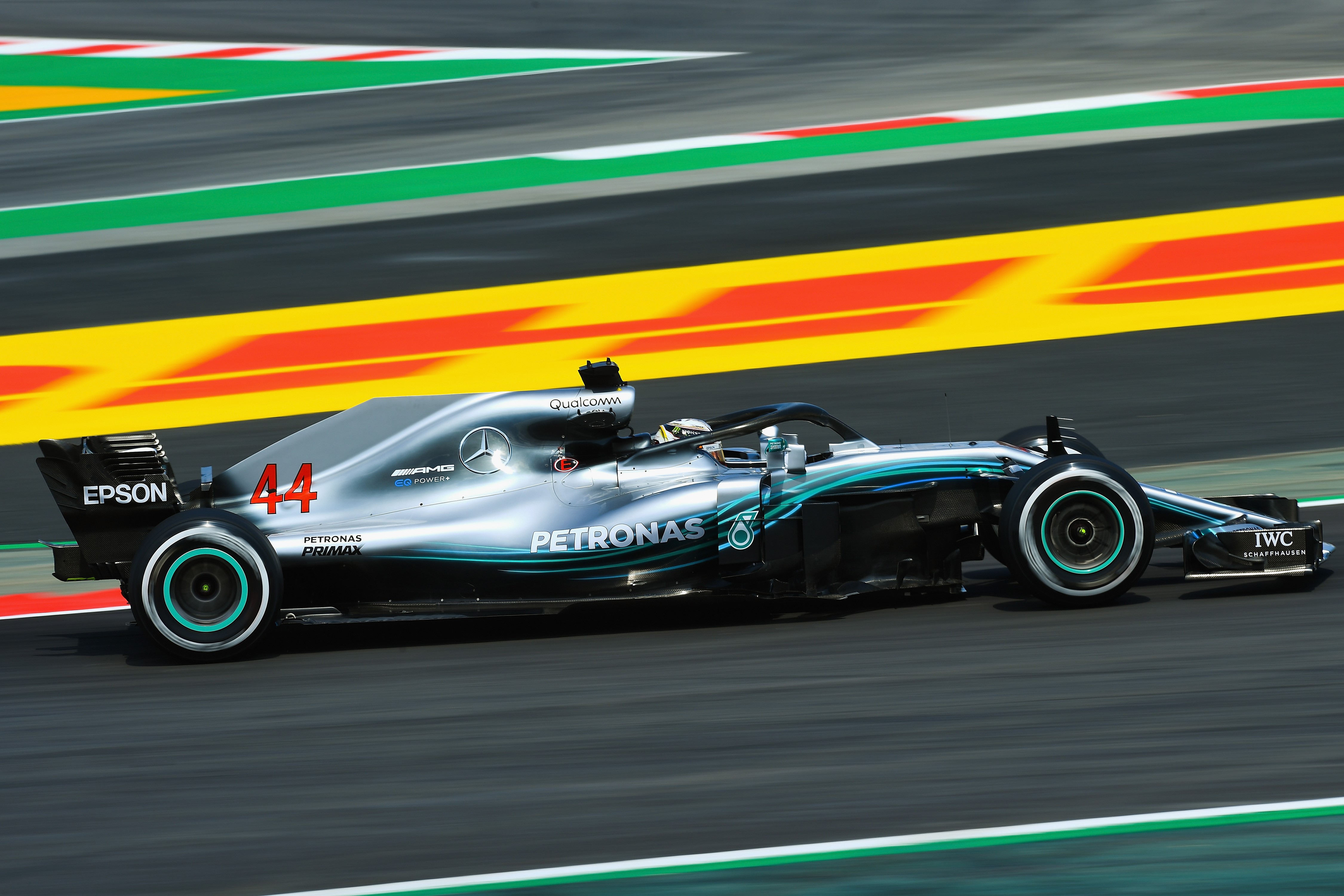 Lewis Hamilton (Mercedes) au Grand Prix d'Espagne 2018