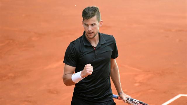 Thiem atteint les demies à Lyon