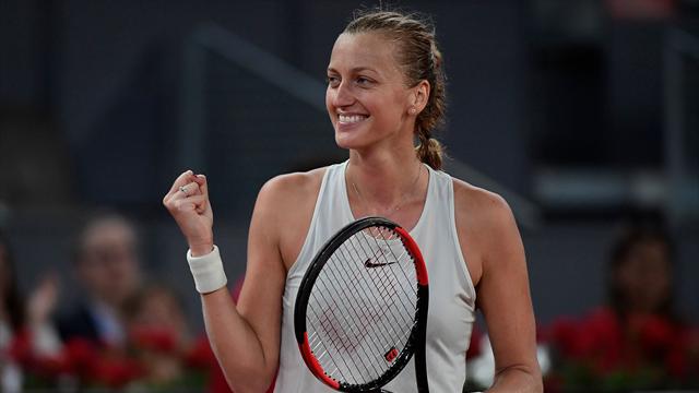Kvitova ne s’arrête plus
