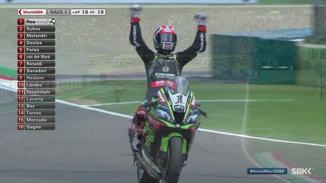 Superbikes GP Italia, 1ª carrera: Jonathan Rea se impone en Imola con mucha superioridad Superbikes GP Italia, 1ª carrera: Jonathan Rea se impone en Imola con mucha superioridad