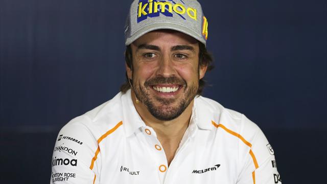 Alonso, satisfecho: "Hemos dado el salto que necesitábamos, ojalá sea una carrera loca"