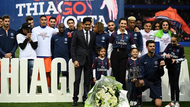 Une haie d’honneur pour la dernière au Parc de Thiago Motta