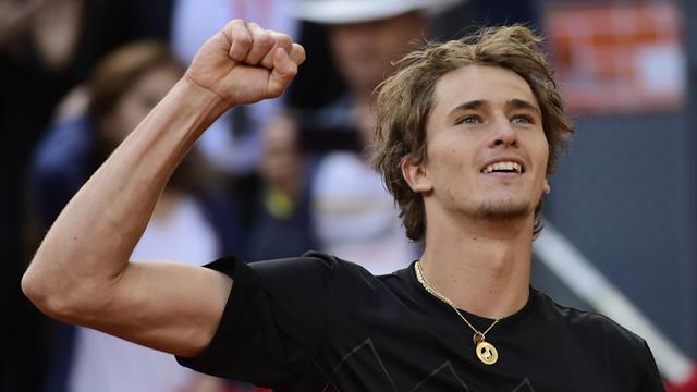 Zverev, comme un grand