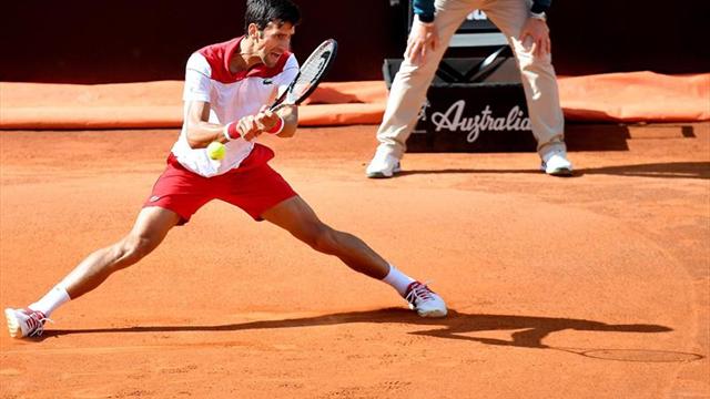 Djokovic, Carreño y Ramos pasaron la primera ronda en Roma Djokovic, Carreño y Ramos pasaron la primera ronda en Roma