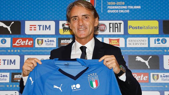 Mancini: "Vorrei portare l'Italia sul tetto del mondo; Balotelli? Lo chiameremo"