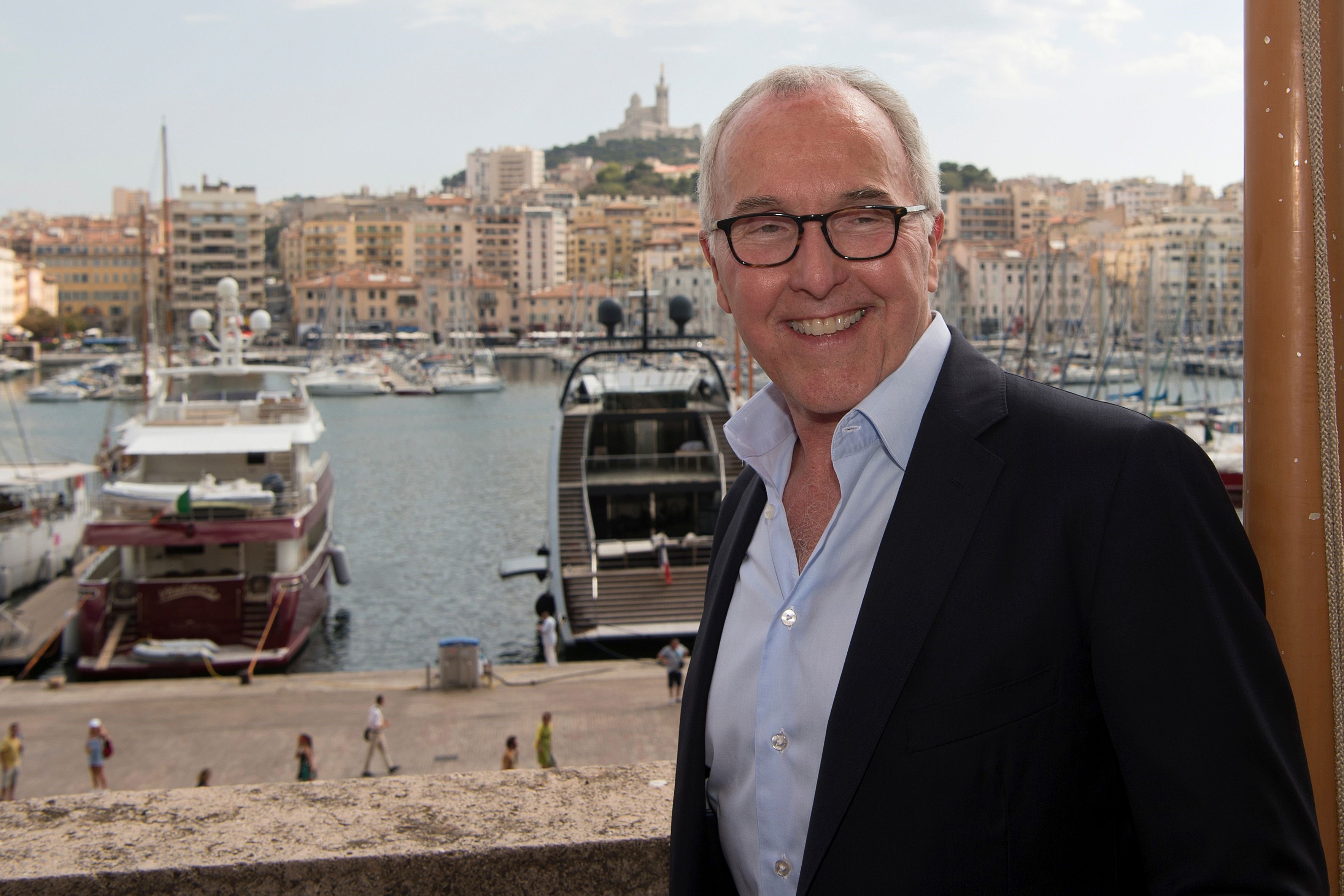 Frank McCourt där han fann sin andra kärlek, i Marseille