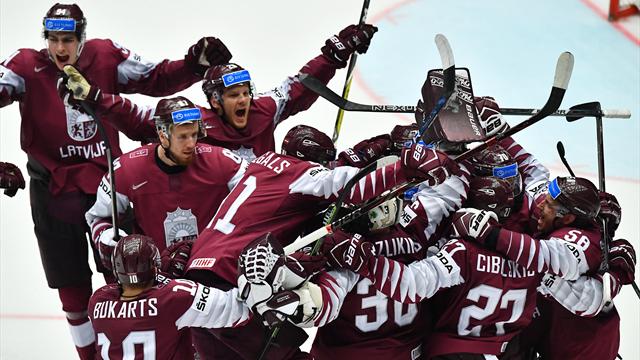 Lettland beendet dänische WM-Party
