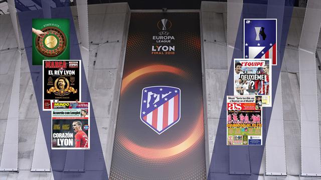 La final de la Europa League, protagonista en las portadas La final de la Europa League, protagonista en las portadas