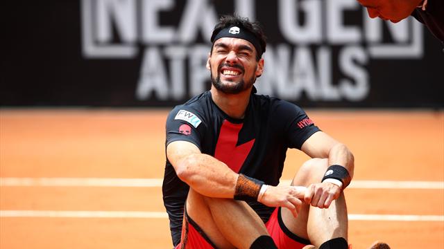 Fognini si arrende ai quarti: Nadal è più forte, in semifinale va Rafa