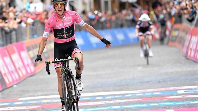 Yates brilla con doblete en Osimo y refuerza la maglia rosa