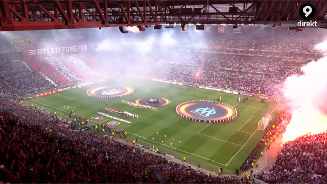 Mäktigt tifo i Europa League - titta själva! Mäktigt tifo i Europa League - titta själva!