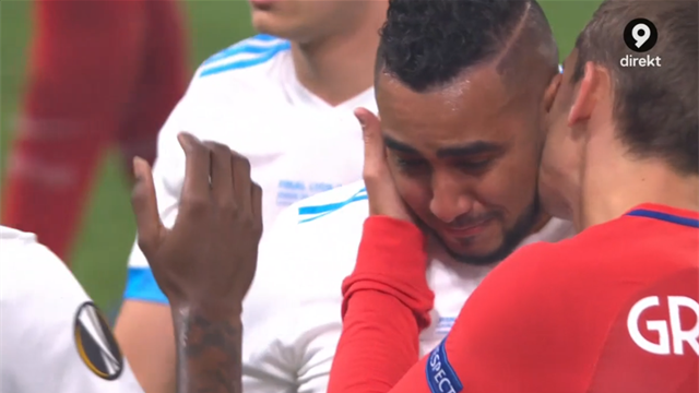 Fina scener - Payet kramas om av Atlético-stjärnan Fina scener - Payet kramas om av Atlético-stjärnan
