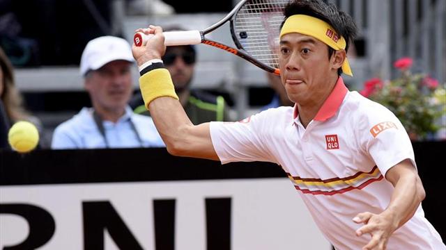 Nishikori elimina a Dimitrov, tercer favorito en Roma