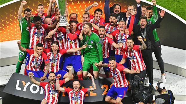 0-3. Griezmann agranda al Atlético, campeón de la Liga Europa