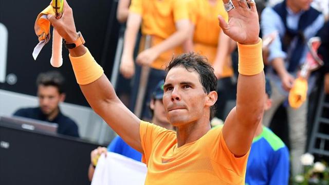 Rafa Nadal empieza lanzado la reconquista de Roma