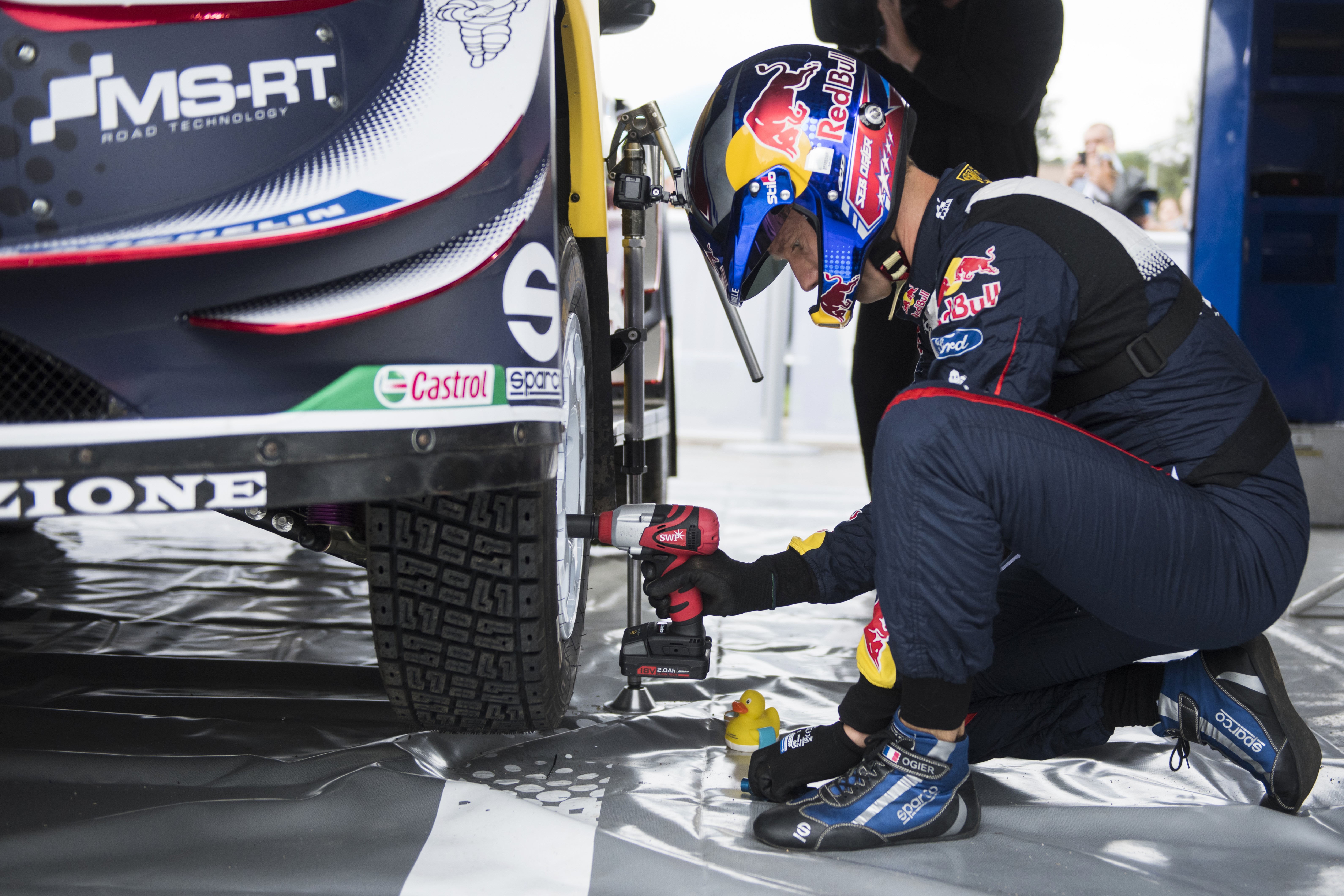 Sébastien Ogier (Ford WRT) au Rallye d'Argentine 2018