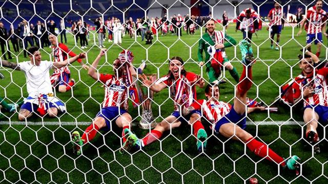 Rajoy destaca la "garra" y el "gran juego" del Atlético de Madrid