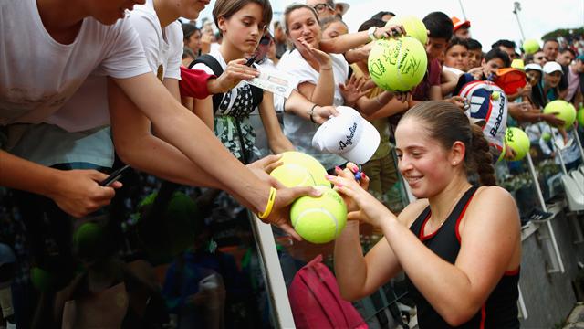Ostapenko hits back to sink Konta, Venus crashes out