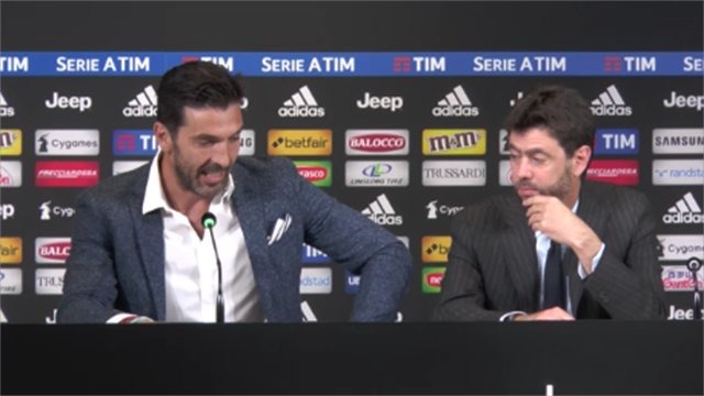 Buffon: "Sabato la mia ultima partita con la Juventus: si conclude una grande avventura" Buffon: "Sabato la mia ultima partita con la Juventus: si conclude una grande avventura"