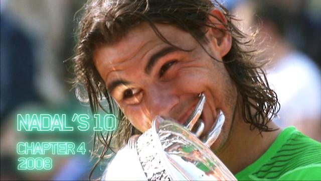 Roland Garros: El camino de Rafa Nadal en 2008 Roland Garros: El camino de Rafa Nadal en 2008