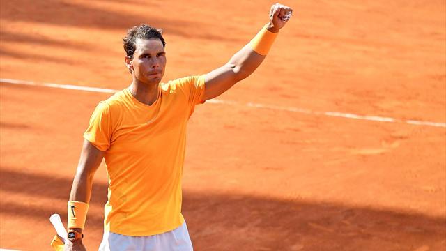 Masters 1.000 Roma, Nadal-Shapovalov: Una historia muy diferente en tierra (6-4 y 6-1)