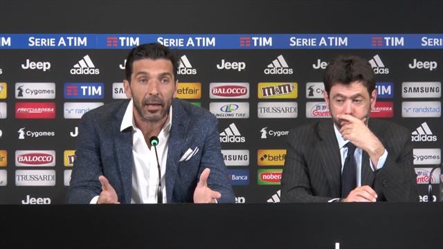Buffon: "Madrid? Ero dilaniato nell'animo, non potevo che dire quelle cose" Buffon: "Madrid? Ero dilaniato nell'animo, non potevo che dire quelle cose"