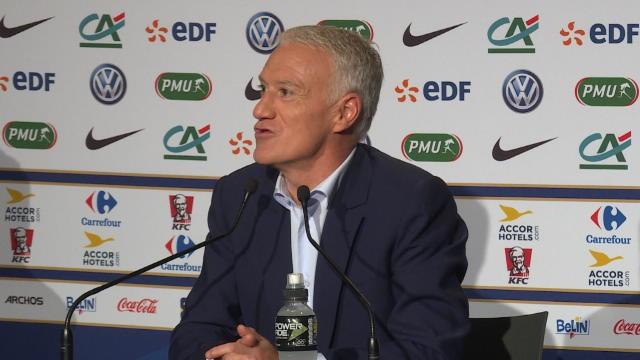 Deschamps sur Benzema: "Écoutez les conférences de presse précédentes" Deschamps sur Benzema: "Écoutez les conférences de presse précédentes"