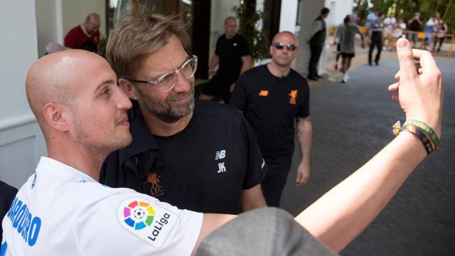 El Liverpool prosigue su preparación entre fuertes medidas de seguridad