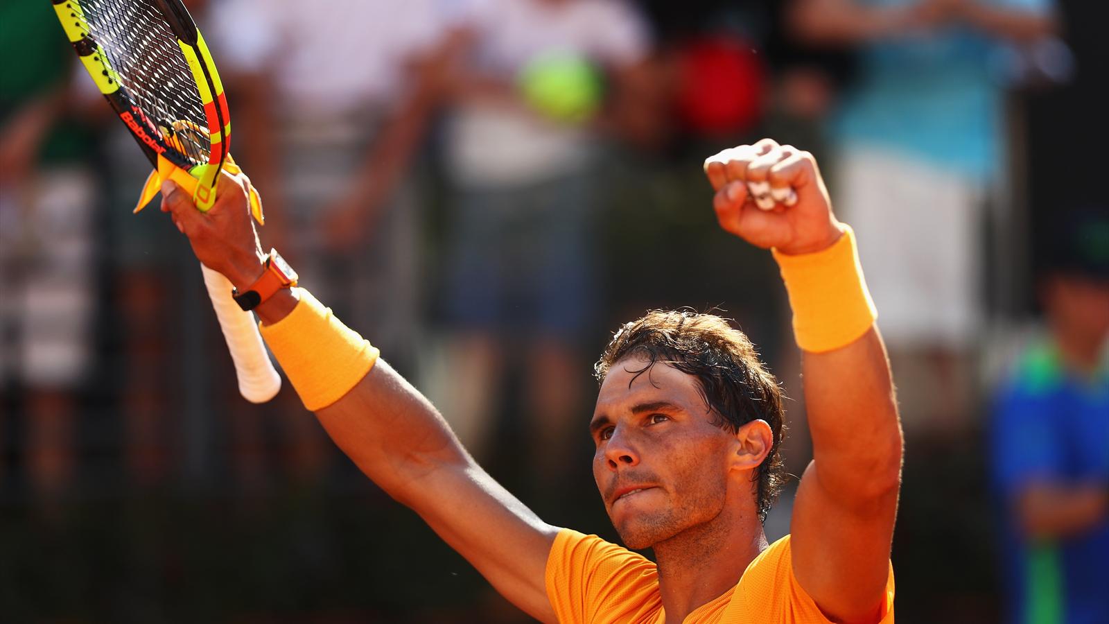 Djokovic'i eleyen Nadal finalde Roma Masters 2018 Tenis Eurosport Djokovic'i eleyen Nadal finalde Roma Masters 2018 Tenis Eurosport