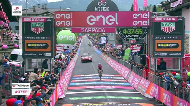 Giro d'Italia 2018: 15. etabın son kilometresi Giro d'Italia 2018: 15. etabın son kilometresi