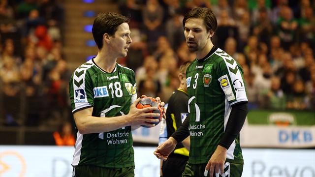 Triumph in Magdeburger "Hölle": Füchse gewinnen EHF-Cup