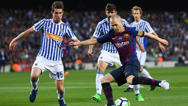 LaLiga, Barcelona-Real Sociedad: La última clase magistral de Iniesta (1-0) LaLiga, Barcelona-Real Sociedad: La última clase magistral de Iniesta (1-0)