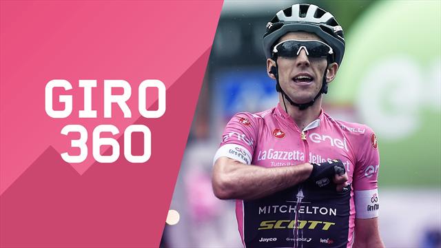 "Giro 360": Yates, pelle d'oca, tattica... Tutto il meglio e il dietro le quinte della 15a tappa "Giro 360": Yates, pelle d'oca, tattica... Tutto il meglio e il dietro le quinte della 15a tappa