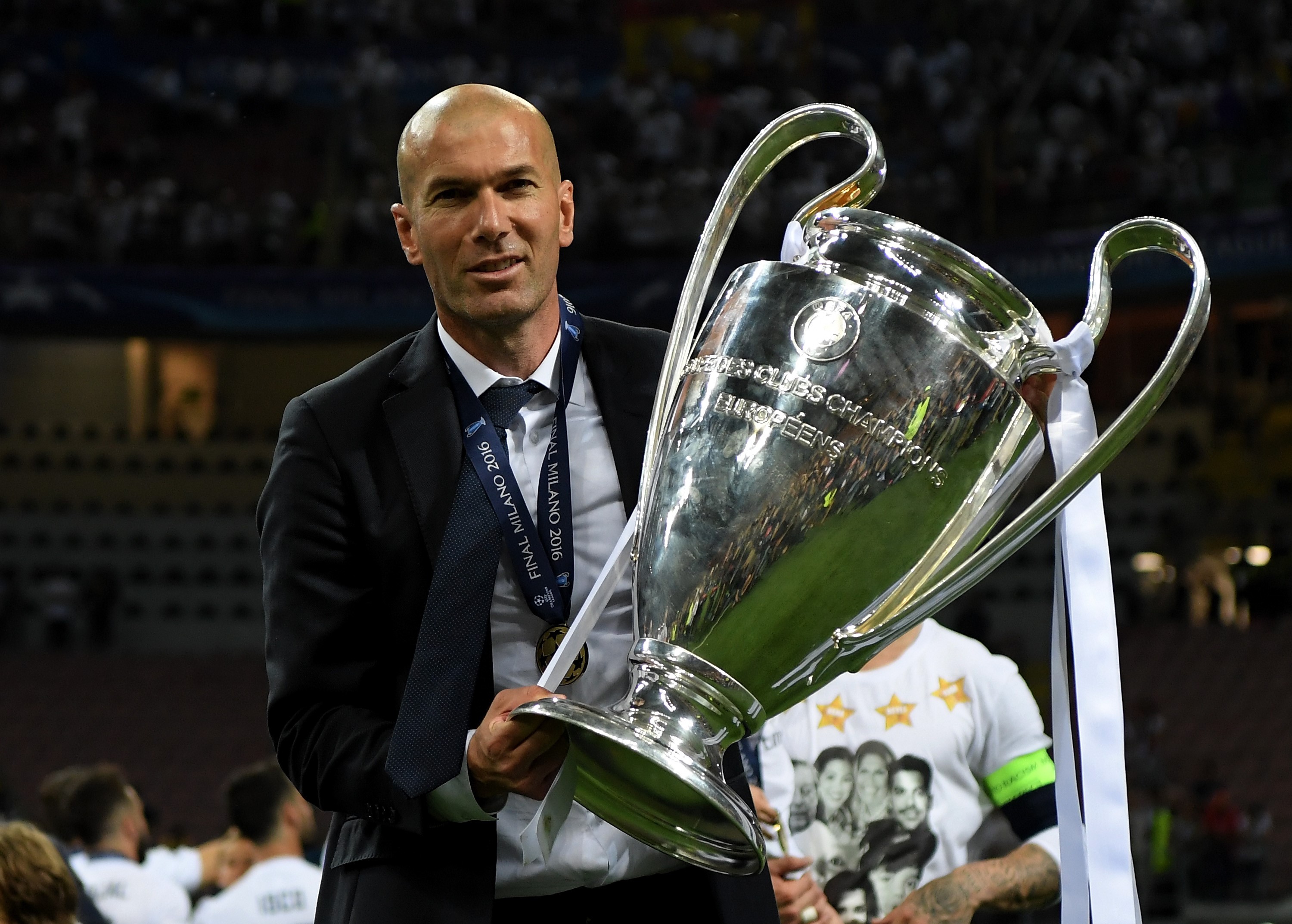 Zidane, con su primera Champions como entrenador