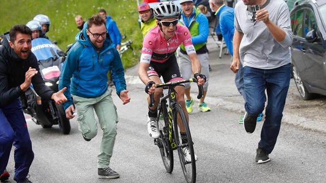 Yates tapte halve forspranget da brudd gikk hjem i Giroen