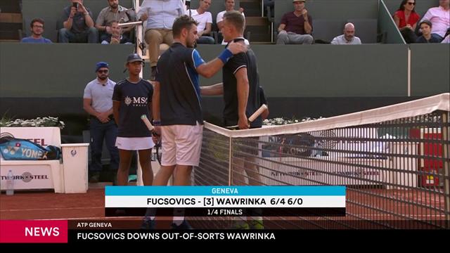 Auf Formsuche: Wawrinka scheitert an Fucsovics Auf Formsuche: Wawrinka scheitert an Fucsovics