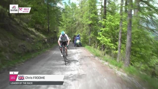 Her starter Froome det elleville solobruddet Her starter Froome det elleville solobruddet