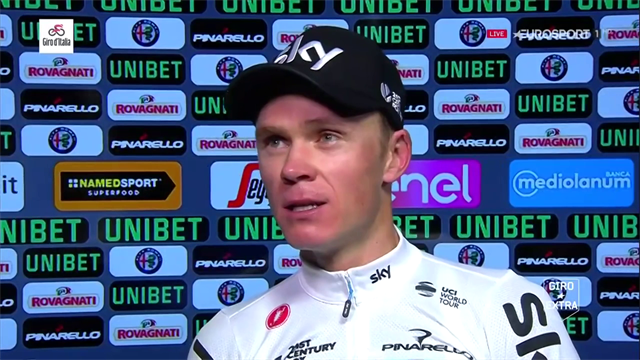Froome: "Scalare il Colle delle Finestre mi ha ricordato quando pedalavo in Africa..." Froome: "Scalare il Colle delle Finestre mi ha ricordato quando pedalavo in Africa..."