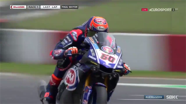 Van der Mark clinches Yamaha's first win since 2011 at Donington Van der Mark clinches Yamaha's first win since 2011 at Donington