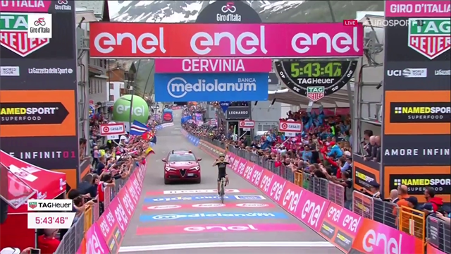 Här vinner Mikel Nieve den näst sista etappen Här vinner Mikel Nieve den näst sista etappen