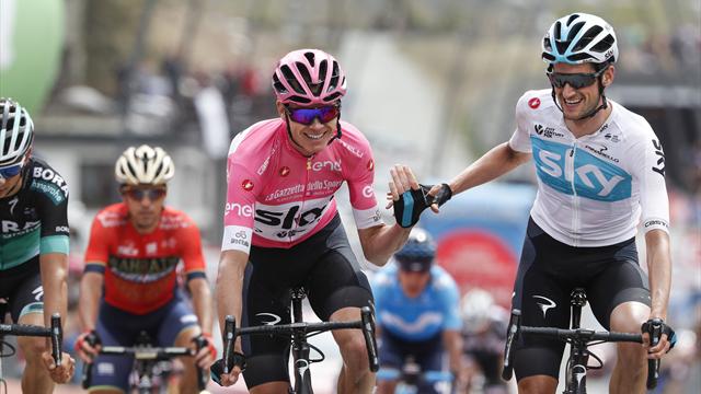 Chris Froome on cusp of historic Giro d'Italia victory