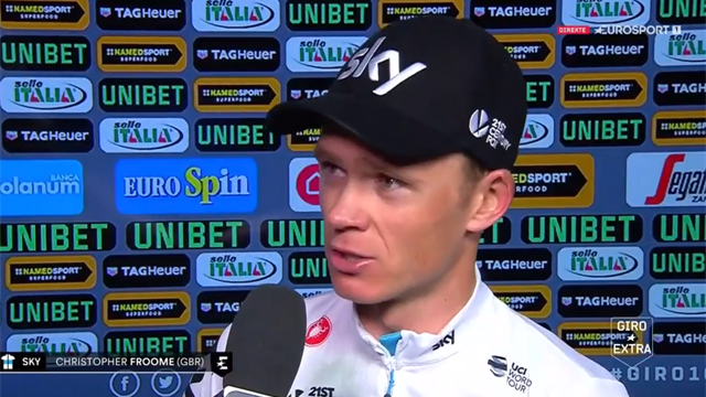 Froome: 'Ik had alles continu onder controle'
