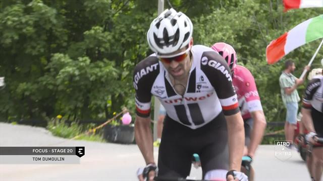 Dumoulin manca l'affondo decisivo, deve abdicare a favore di Froome Dumoulin manca l'affondo decisivo, deve abdicare a favore di Froome